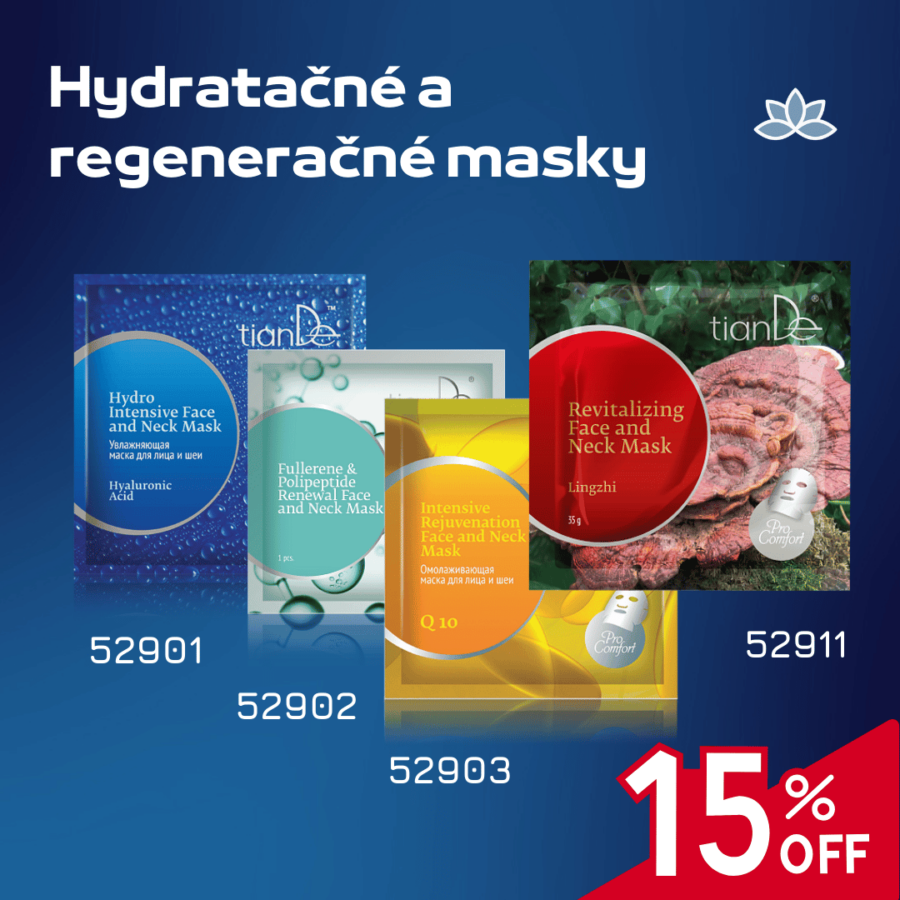 Regeneračné a hydratačne masky
